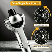 Kit de 40 pièces d'outils à cliquet manuels OEM détachables avec embouts magnétiques et douilles pour projets de bricolage, réparations domestiques et meubles
