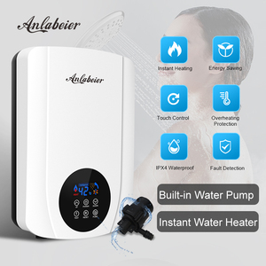 เครื่องทำน้ำอุ่นแบบปั๊ม 5500W 30W 24V พร้อมระบบป้องกันไฟรั่ว ELCB ป้องกันการไหม้แห้ง ป้องกันความร้อนเกิน ควบคุมอุณหภูมิคงที่ จากโรงงานโดยตรง - Product Image 3