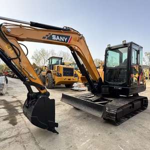 Miniexcavadora de Primera Marca, 6 Toneladas, 36KW, SY60C, para Jardinería, Arquitectura, Paisajismo y Transformación de Terrenos Agrícolas - Product Image 2