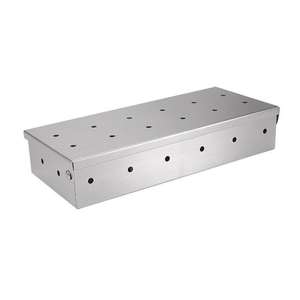 Accessoires pour fumer au <span class=keywords><strong>barbecue</strong></span>, ajouter une saveur fumée au <span class=keywords><strong>barbecue</strong></span>, boîte à fumer en acier inoxydable pour <span class=keywords><strong>barbecue</strong></span> au gaz - Product Image 3
