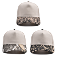 Gorra de 5 Paneles con Diseño Personalizado, Logotipo Bordado Detallado, Unisex, para las Cuatro Estaciones, Tela Común de Poliéster/Algodón, Color Plata Cobre