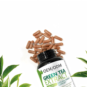 Oem/Odm Groene Thee Extract <span class=keywords><strong>Capsules</strong></span> L-Theanine Egcg 30Mg Cacaoflavanolen Voor Hersenwerkers Studenten En Vegetariërs 240 <span class=keywords><strong>Capsules</strong></span> - Product Image 4