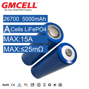 แบตเตอรี่ LFP26700 5000mAh IFR 26700 3.2V สำหรับระบบกักเก็บพลังงานแสงอาทิตย์ - Product Image 1