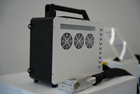 Nueva Máquina de Limpieza Láser de Fibra Portátil de 50W, Alta Productividad, Alta Precisión, Eliminación de Óxido, Fácil de Operar en Madera