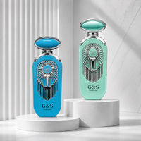 Flacon de parfum de luxe en verre, nouveau design carré unique, 30 ml/50 ml/100 ml, flacon de parfum avec couleurs et emballages personnalisés