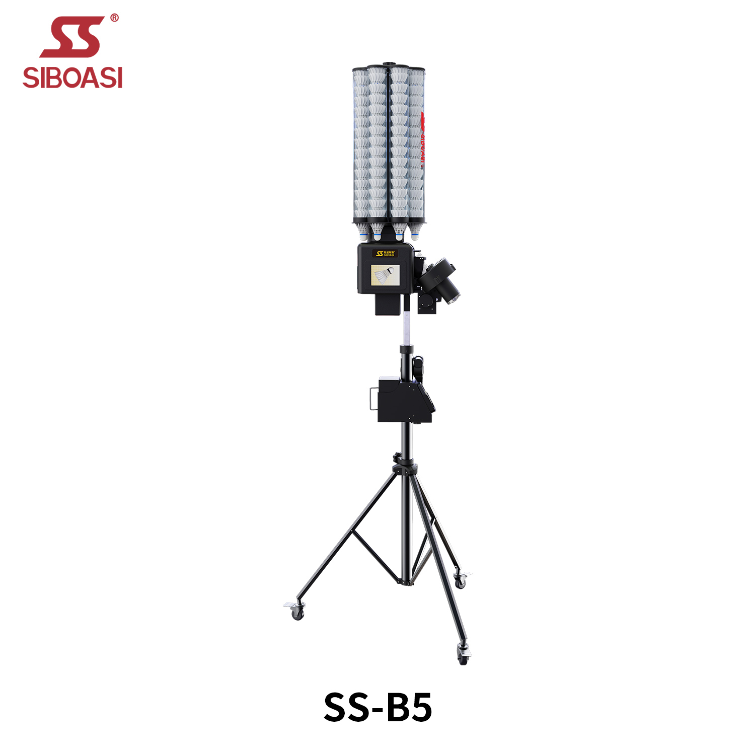 Siboasi B5 Beliebte Badminton-Fütterung maschine Factory Direct Training Equipment für Badminton spieler****^^^^ https://www.siboasi.com