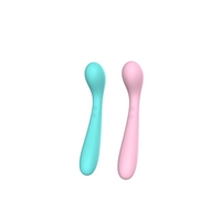 Doppelkopf-Heiz-Vibrationsstab mit 8 Frequenzen, USB-wasserdichter Silikon-Dildo, Vaginalvibrator mit starkem Schock