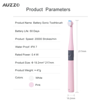 Brosse à dents électrique sonique intelligente écologique, pliable, étanche IPX7, pour blanchiment des dents, vente en gros, meilleur prix