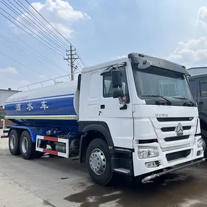 Used Sinotruck Howo Water Tank Truck Good Price With 30000 Liters Used 6x4 Sprinkler Water Tank Truck For Sale