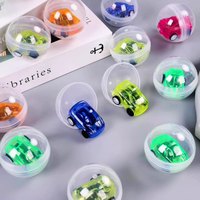 50MM Surprise Capsule jouet coloré mobile oeuf de pâques voiture jouets pour bébé enfants distributeur automatique jouets