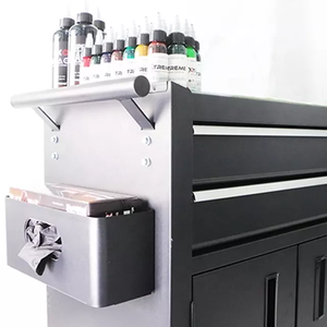 Oem Beschikbare Professionele Premium Tattoo Werkstation Tattoo Rollende Trolley Kar Tattoo Werkkast Kar - Product Image 5