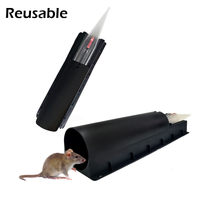 Piège à rats et souris réutilisable, portable, grande capacité, en plastique, pour usage intérieur estival, lutte antiparasitaire pour jardin et maison