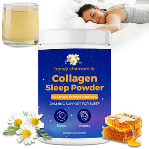 OEM personalizzato istante melatonina in polvere integratore di sonno collagene sbiancamento della pelle in polvere per le donne integratore di collagene - Product Image 1