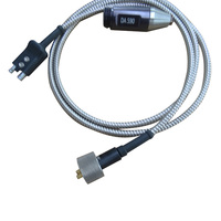 Sonde d'épaisseur DA590 avec câble blindé GE C123, adaptée aux jaugeurs d'épaisseur des séries DMS Go et DM5E