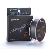 Ligne de pêche multifilament 50M durable tresse 4 brins de pêche 20lb ligne de pêche lestée PE