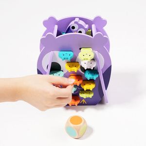 Améliore la coordination œil-main, jeu de stratégie amusant et interactif, jouet sensoriel d'empilage Owl Rescue - Product Image 3