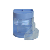 Accessoires de bureau personnalisés, organisateur de porte-stylo en plastique, porte-crayon pour bureau à domicile