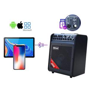 Amplificador de Sonido para el Hogar de 6 Canales y 300 Vatios, Funciona con Batería, Diseño Metálico, con Molde Privado - Product Image 3