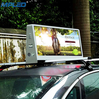 MPLED Tampilan Taksi Atas Layar Panel 2.5Mm Pixel Pitch Smart Control Sistem Keselamatan LED Papan Iklan TV Video