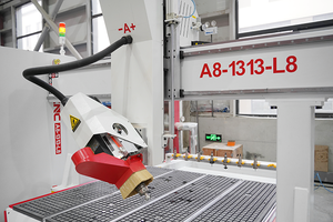 Machine de gravure CNC 4 axes SIGN avec inclinaison de la tête gauche et droite A8-1325-L8 - Product Image 2