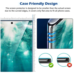 Déverrouillage par empreinte digitale clair pour Samsung 21/22/23/23 +/24 Plus/25/S25 <span class=keywords><strong>Ultra</strong></span> série accessoires de téléphone protecteur d'écran verre trempé - Product Image 6