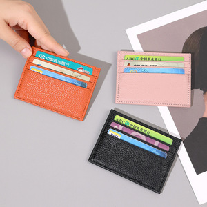 Tarjetero Multiposición X418 de Gran Marca, Tarjetero de Cuero PU, Portatarjetas de Conducir, Portatarjetas de Crédito, Elegante Cartera para Tarjetas - Product Image 6