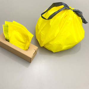 Sacs poubelle biodégradables compostables jetables écologiques en plastique avec cordon de serrage - Product Image 1