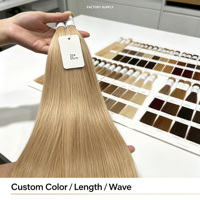 Vente en gros de cheveux chinois Remy naturels en vrac, cuticules alignées, double épaisseur, lots durables pour extensions, personnalisables OEM