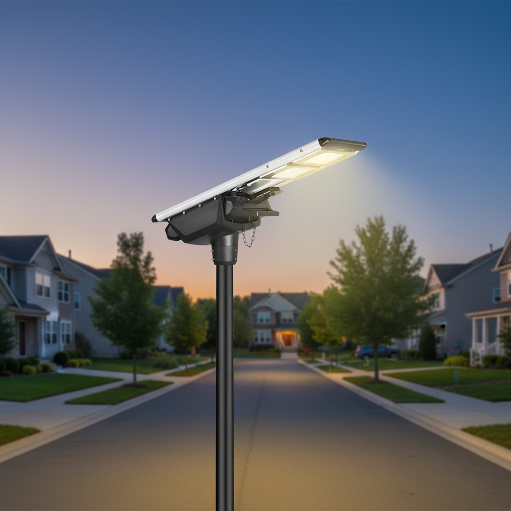 60W-250W High Lumen Hybrid Solar Powered LED Road Light IP66 Rating 3-Year Warranty 140x70 Beam Angle for Outdoor Parking Lot
