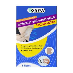 Tonfly hommes femmes aisselles coussinets de sueur sous les bras été jetable absorbant Anti <span class=keywords><strong>transpiration</strong></span> déodorant Patch Anti sueur autocollants - Product Image 2