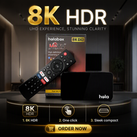 Super IPTV Box 8K Strong HRD Hola LemonTV Stalker Holabox Android 15 XC2 4K WIFI XTV H96 MAX M2Plus con Control Remoto BT de Fábrica OEM
