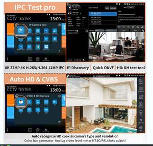 Тестер IP-камеры CCTV 8MP AHD CVI TVI SDI, цифровой мультиметр, оптический измеритель мощности, визуальный локатор неисправностей Tdr, кабельный тест - Product Image 3