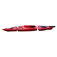 Kayak de mer modulaire 2025 à un siège, capacité 1 personne, surf, canoë détachable, kayak solo de tourisme, grand rangement pour poissons, pour location