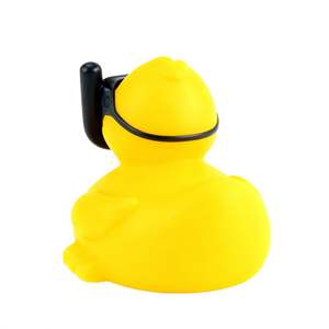 Promo Usine de Jouets Vente en Gros Canard Jaune Jouets de Dessin Animé Jouets de Bain en Plastique pour Enfants avec Canard en Fer en Forme de Plongeur pour Jeu Aquatique - Product Image 3