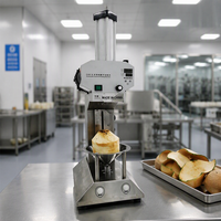 Commerciële kokosnootsnijmachine, diamantvormige schiller voor aanrechtblad, voor tropische fruitverwerkingsfabriek.