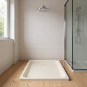 Receveur de douche Emotion Line Serenity rectangulaire beige 100 x 170 cm - Product Image 3