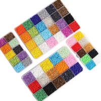 Offre Spéciale perles Hama en plastique créatives 2mm/3mm/4mm perles Hama Cuentas bijoux perles de bricolage pour la fabrication de bijoux enfants jouets pour filles