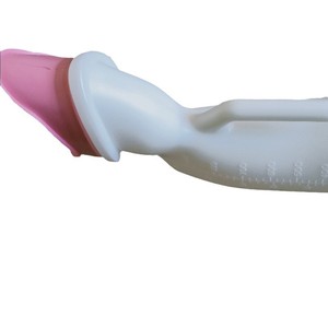 Urinoir pour femmes avec bec souple, forme ovale, facile à nettoyer, pour soins aux personnes alitées, usage nocturne pour personnes âgées - Product Image 1