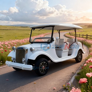 Carrito Turístico Eléctrico Zhenda, Diseño Clásico Abierto, 8 Plazas, Color Blanco, Acero Q235B, para Recorridos en Parques - Product Image 3