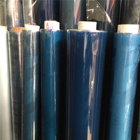 Rouleau de film PVC super transparent 60 70 90 100 microns, film PVC souple transparent, film PVC flexible