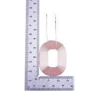 Bobine de charge sans fil à courant élevé à inductance variable personnalisée, fils multibrins, vente chaude