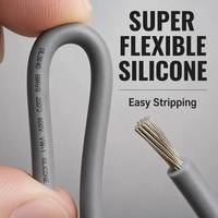 Kabel Silikon UL3640 1100V 150C 180C Tahan Suhu Tinggi Fleksibel Kabel Karet Silikon untuk Pengkabelan Pusat Data