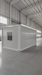 Xách tay có thể tháo rời 10ft 40ft Modular phẳng gói container nhà Breathable Sandwich Panel cho văn phòng căn hộ/phòng tắm - Product Image 6