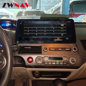 Reproductor Multimedia para Automóvil con Pantalla Táctil Inalámbrica Carplay Android, Navegación GPS para Automóvil, para <span class=keywords><strong>Honda</strong></span> Civic 2011-2016, Reproductor Estéreo de Video, Unidad Principal - Product Image 6