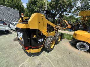 बिल्ली 246d मिनी स्किड स्टीड लोडर 0.9 टन कम घंटे छोटे पैमाने के उपकरण का उपयोग किया जाता है - Product Image 6