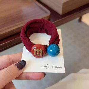 Élastique à cheveux Doudou coloré de haute qualité, élastique à cheveux pour queue de cheval, chignon, élastique à haute élasticité qui n'abîme pas les cheveux - Product Image 6