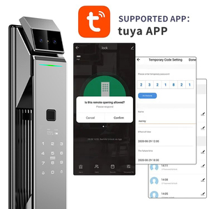 3D Face Recognition WiFi Tuya Smart <strong>Door</strong> Lock <strong>Camera</strong> Fingerprint Card Memory Card Support Aluminum <strong>Door</strong> Steel/Brass <strong>Door</strong> Cloud - Product Image 3