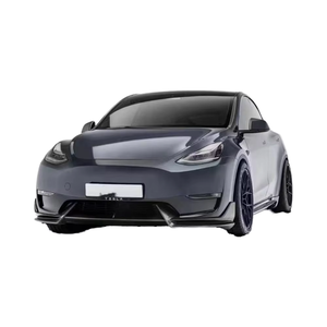 ชุดแต่ง Tesla Model Y สไตล์ Miw คาร์บอนไฟเบอร์ ประกอบด้วยลิ้นหน้า สเกิร์ตข้าง ดิฟฟิวเซอร์ และสปอยเลอร์ - Product Image 1