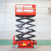 8m 10m 12m ciseaux élévateurs électriques usines de fabrication ascenseur à ciseaux portable plate-forme de levage aérienne hydraulique mobile
