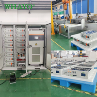 Système de stockage d'énergie à batterie lithium WHAYO 261 kWh, 125 kW PCS avec armoire extérieure, solaire commercial et industriel ESS